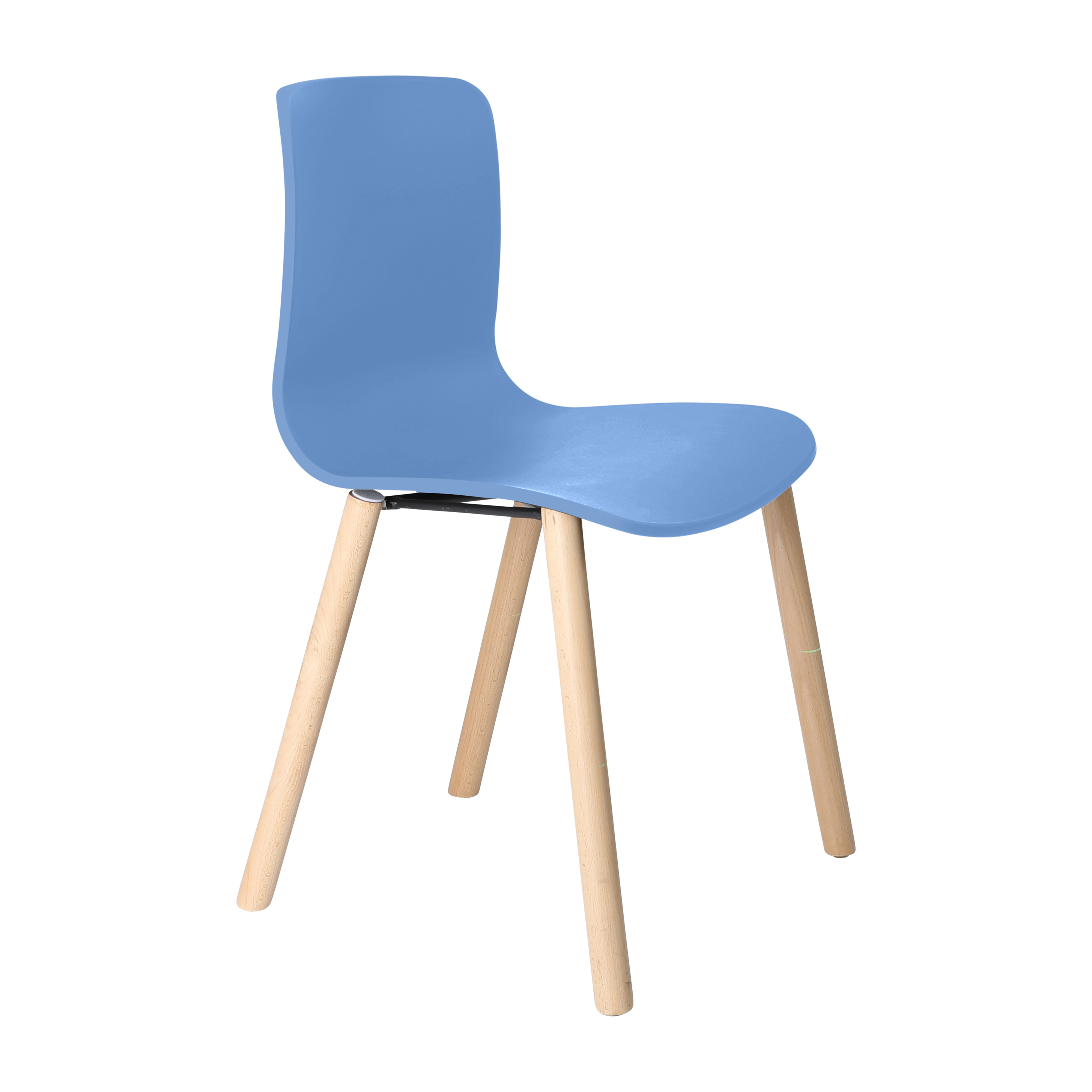Acti Chair (Sky / 4-leg Timber Frame)